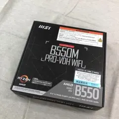 動作未確認　MSIマザーボード B550M PRO-VDH WIFI Ryzen