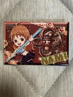 ONE PIECE チョコ缶バッジ ナミ サンジ 2種セット - メルカリ