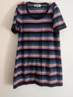 SONIA BY SONIA RYKIEL ストライプ トップス 38 綿のサムネイル