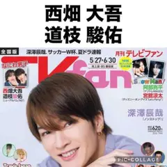 月刊TVfan 西畑大吾&道枝駿佑　切り抜き