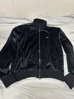 AMIRI トラックジャケット ブラック ベロアのサムネイル