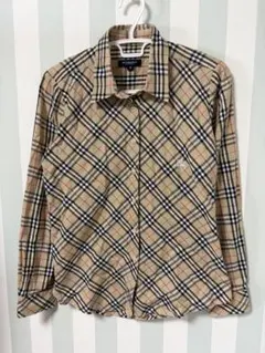 最終値下げ　BURBERRY LONDON バーバリー　長袖シャツ ノバチェック