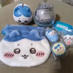 ちいかわ　ハチワレおかお巾着平成女児チョコ　他ガチャセット
