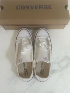 新品未使用 CONVERSE ホワイト スニーカー 23.0cm