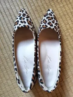 ヒョウ柄　パンプス　L（24cm）ローヒール