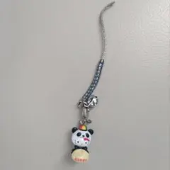 ご当地ハローキティ 横浜限定 パンダキティ ストラップ 横浜中華街