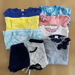 女の子　春夏服9点まとめ売り　95cm100㎝　ラグマート　ムージョンジョンなど