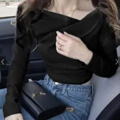 GRL 3Wayドレープカシュクールトップス[dk1261]