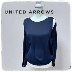 フリーサイズ　ユナイテッドアローズ　トップス　ノースリー　カットソー　ブラウス