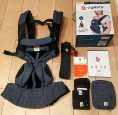 【値下げ】エルゴベビー 抱っこ紐 OMNI 360 クールエア インディゴ