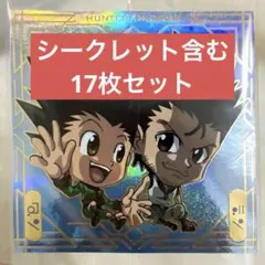 【 シークレット 】 HUNTER × HUNTER シール 17枚セット