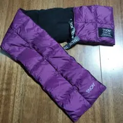 TAION ダックダウン ネックウォーマー Purple