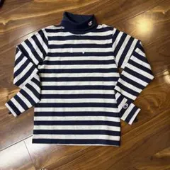 Champion チャンピオン　ストライプ タートルネック Tシャツ　ゴルフ
