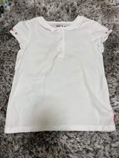 ミキハウス 半袖シャツ 130 ホワイト