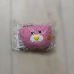 mojojojo ビーズチェーン付きフェイスマスコット　ピンク　くま　新品未使用