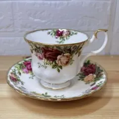 ROYALALBERT〝OldCountryRose” コーヒーカップ&ソーサー - メルカリ