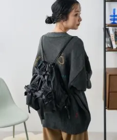 Casselini × FREAK'S STORE/巾着リュックのサムネイル
