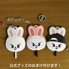 straykids ランダムミニうちわキーホルダー リービット リノ