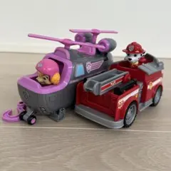 パウパトロール おもちゃ２点セット マーシャル×スカイ