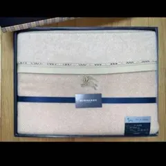 BURBERRY バーバリー　ウール100％　毛布　日本製