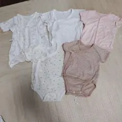 ベビー肌着セット 5点セット50〜60cm