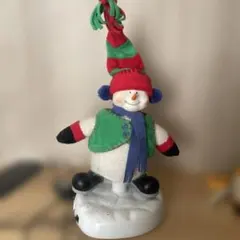 カラフルな雪だるまの装飾品。 Ln185