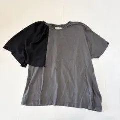 ノアール n'Or LABEL Tシャツ カットソー 無地 グレーのサムネイル