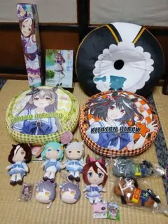 【バラ売り可】ウマ娘グッズセット ぬいぐるみ フィギュア マスコット クッション