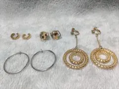 イヤリングまとめ売り【4点セット】