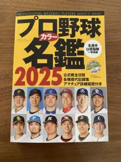 プロ野球　選手名鑑2025