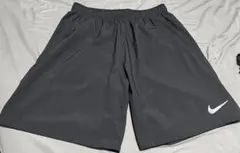 【Nike】DRI-FIT ブラック スウッシュロゴ ランニング サッカー 美品