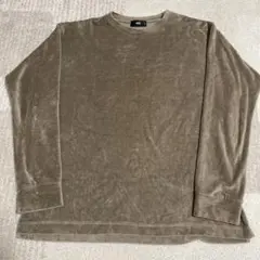 【美品】HARE 長袖Tシャツ ブラウン