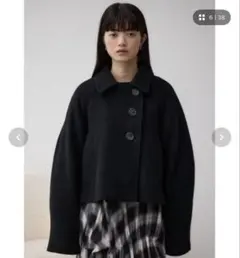 AZUL BY MOUSSY コクーンスリーブショートコート