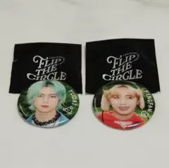 ini　佐野雄大　許豊凡　缶バッジ