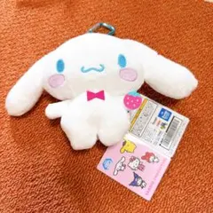 サンリオ キャラクターズ いちごがま口ポーチ シナモロール