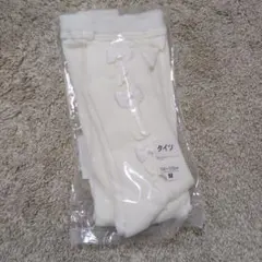 ホワイトリボン付きタイツ 100-110cm M