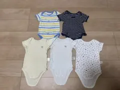ベビー　肌着 ロンパース 半袖 5枚セット まとめ売り