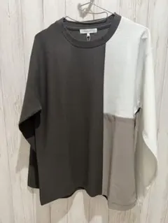 THESHOPTKタケオキクチパネルブロッキングウォッシャブルTシャツのサムネイル