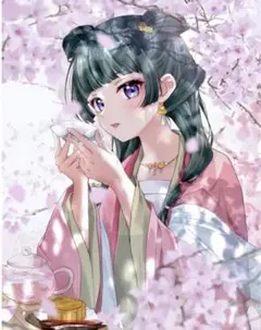 ダイヤモンドアート　キット　薬屋のひとりごと　女性　アニメ　ビーズアート