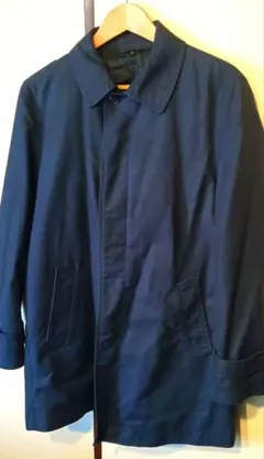 無印良品　MUJI ステンカラーコート　ブラック Mサイズ