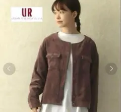 コーデュロイノーカラージャケット☺︎ URBAN RESEARCH
