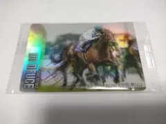 ドウデュース　天皇賞秋　サラブレッドホースコレクション　第3R 　箔押し　サイン