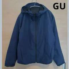 GU ジャケット　ウィンドプルーフシェルパーカ　Sサイズ　ネイビー
