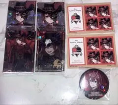 ツイステ リドル・ローズハート グッズまとめ売り グロマス ユニオン 缶バッジ