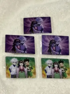 HUNTER×HUNTER イタジャガ ゴン キルア アルカ 5枚セット