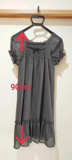 ドレス ワンピース 黒 150cm キャサリンコテージ