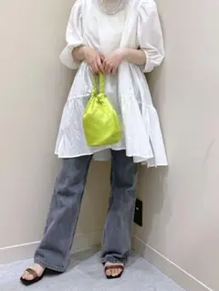 LOWRYS FARM ハンドルツキキンチャクBAG