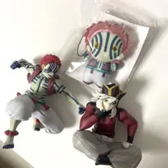 鬼滅の刃 ぬーどるストッパー 童磨 猗窩座 ラウンドワン限定　ゆらふわぬい