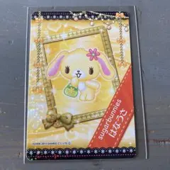 ハローキティとまほうのエプロン　はなうさ サンリオ カード