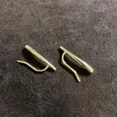 フックタイプピアス ゴールド